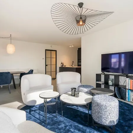 The Waves-luxurious 3bedroom App W Big Terrace & Garage * Ostend